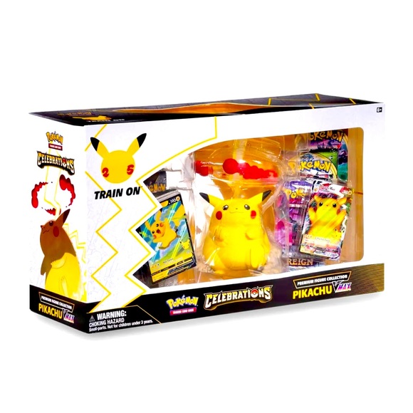 Pokemon Other - ✅ Pokemon TCG Celebrations Premium Figure Collection Pikachu VMAX Factory Sealed